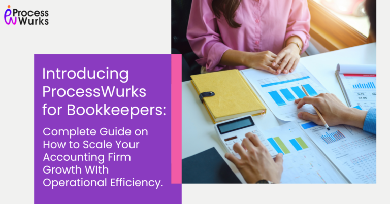 Introducing ProcessWurks for Bookkeepers: Complete Guide on How to Scale Your Accounting Firm Growth WIth Operational Efficiency.